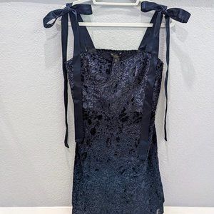 House of Harlow 1960  |  Burnout Velvet Dress